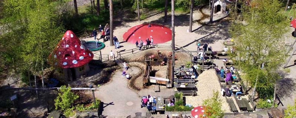 Het Grote Kabouterbos - Luchtfoto